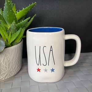 NWOT Rae Dunn Three Star USA Coffee Mug